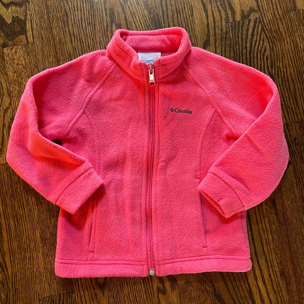 Columbia 3T Girls’ Pink Fleece Jacket